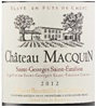 12 Chateau Maquin Saint Georges Saint Emilion 2012